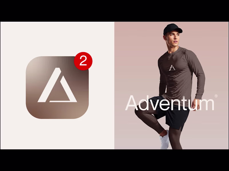 Cover image for Brand identity design for Adventum