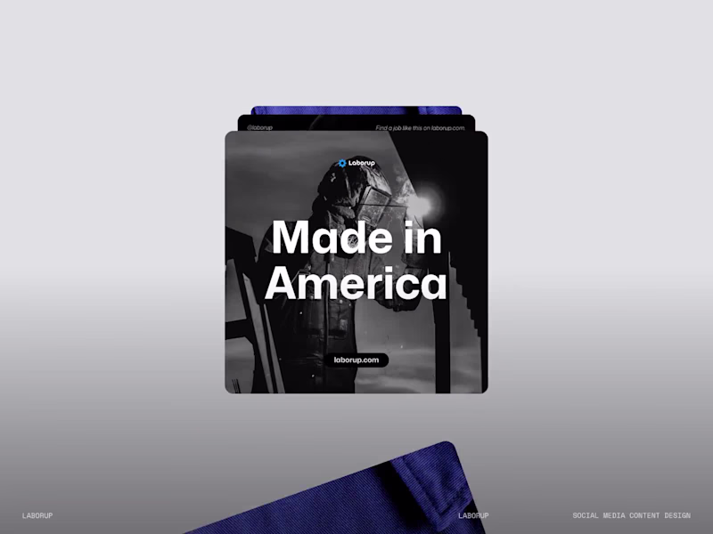 Cover image for Laborup Social Content Design