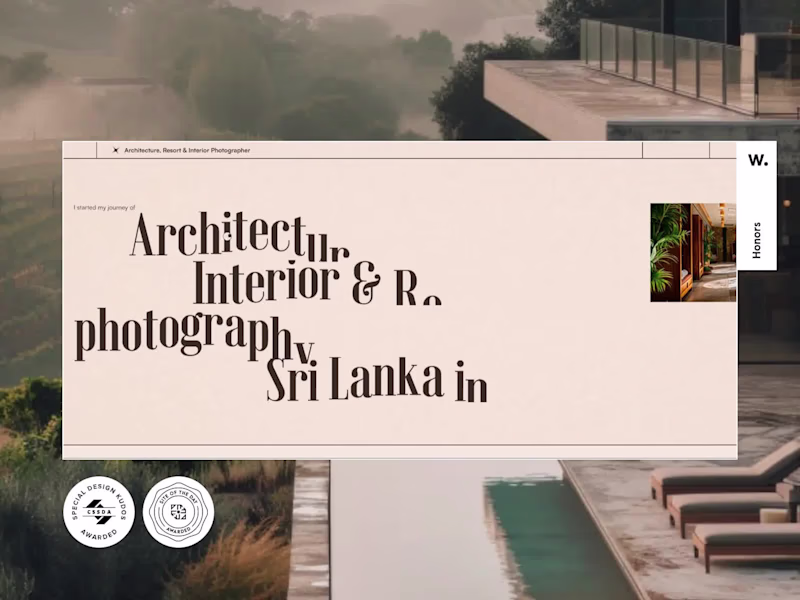 Cover image for Award Winning Concept Webflow Site