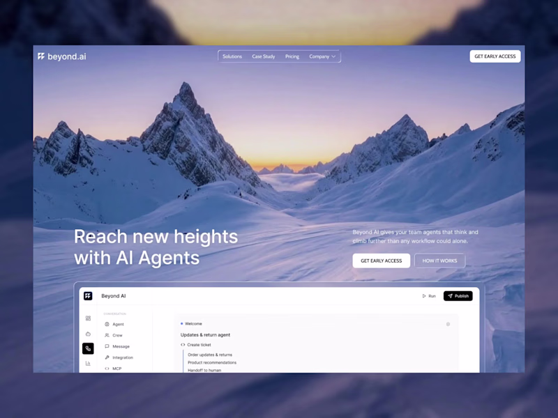 Cover image for AI agents, built with simplicity