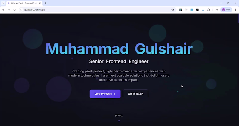 Cover image for Personal Portfolio & Product Showcase