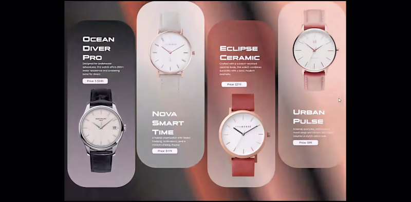 Cover image for I designed a modern watch