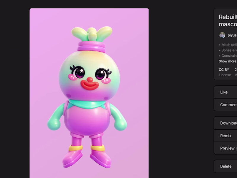 Cover image for POV: You spent hours rigging