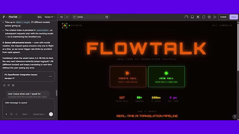 Cover image for 🌍 FlowTalk AI
What if nobody
