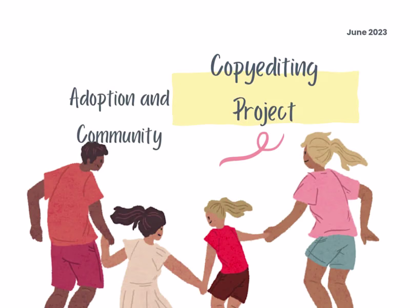 Cover image for Proofreading and Copy Editing Case Story