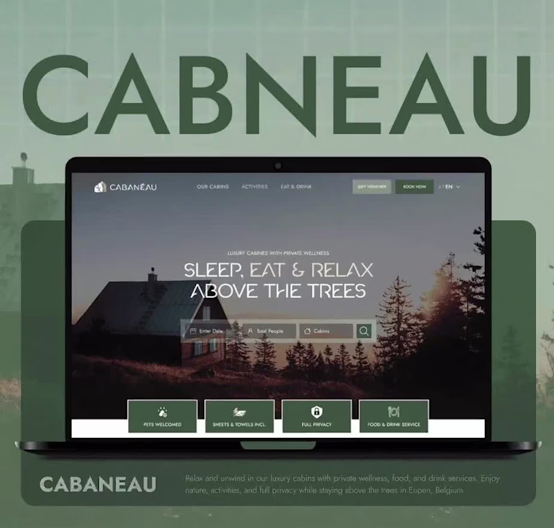 Cover image for CABNEAU | Eat Sleep and relax above the trees