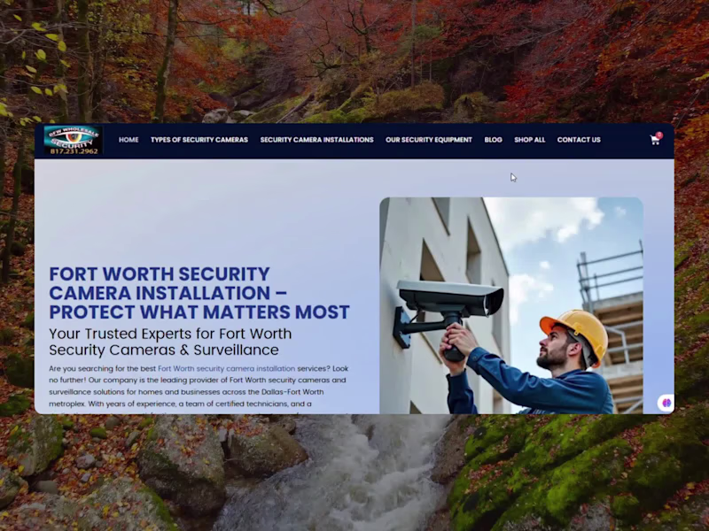 Cover image for Custom WordPress Development for DFW Wholesale Security