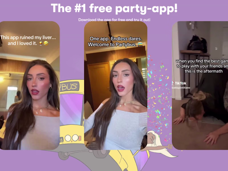 Cover image for 🎉 Party Bus Game App Collaboration I partnered with Party B...