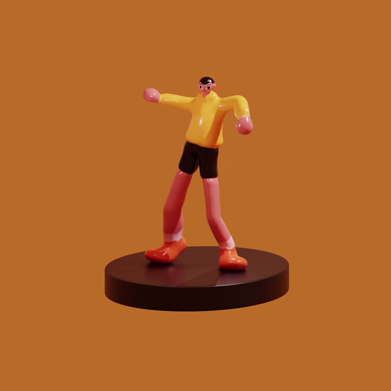 Cover image for Character design, model and animation for Storia AI.