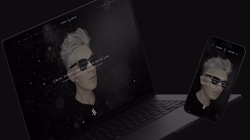 Cover image for Web Design and Development for my portfolio https://jasonare...