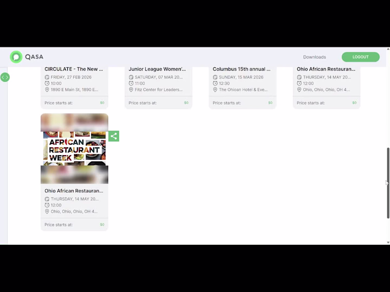 Cover image for Developed a full-featured event ticketing