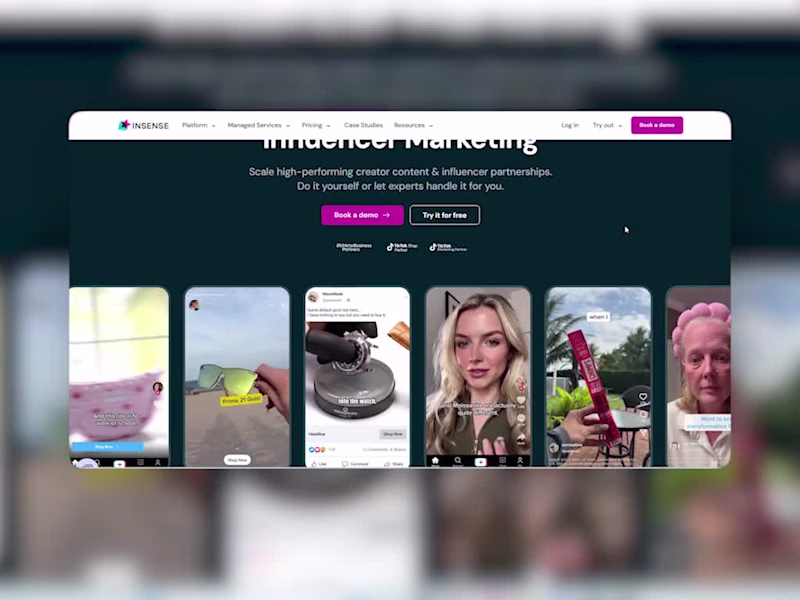 Cover image for Insense Website Redesign and Webflow Development