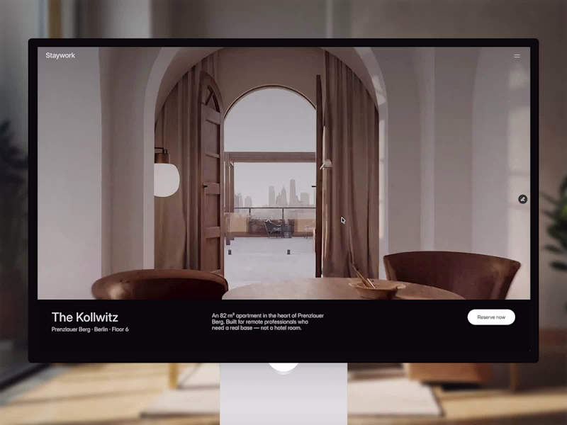 Cover image for New website for Staywork, a