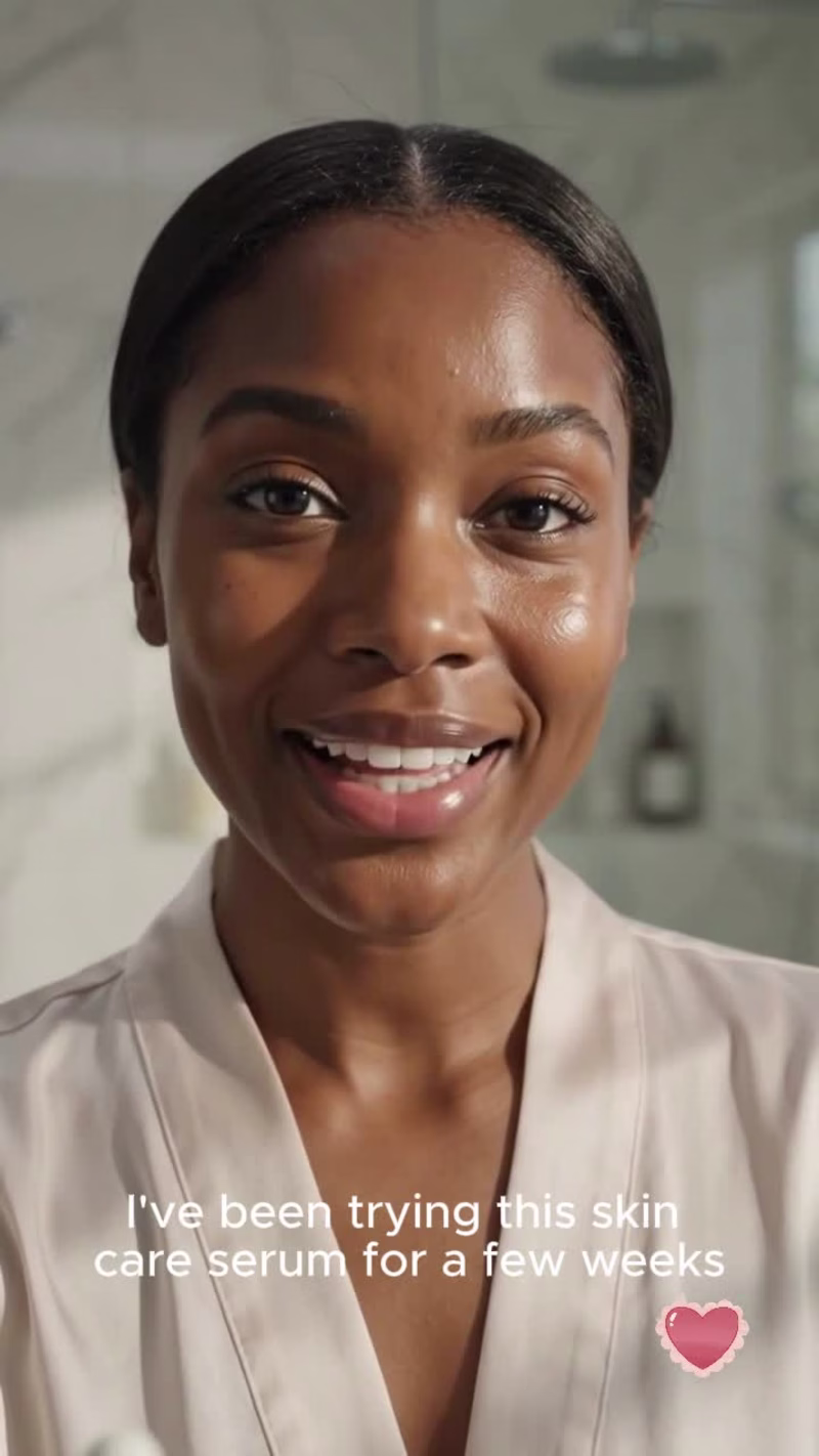 Cover image for AI UGC Skincare Demo (Spec