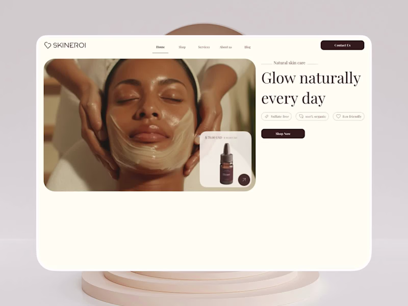 Cover image for A Skincare E-commerce website

This project