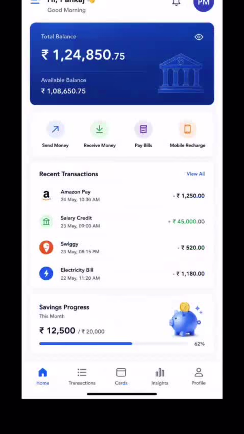 Cover image for Finora — Modern Digital Banking