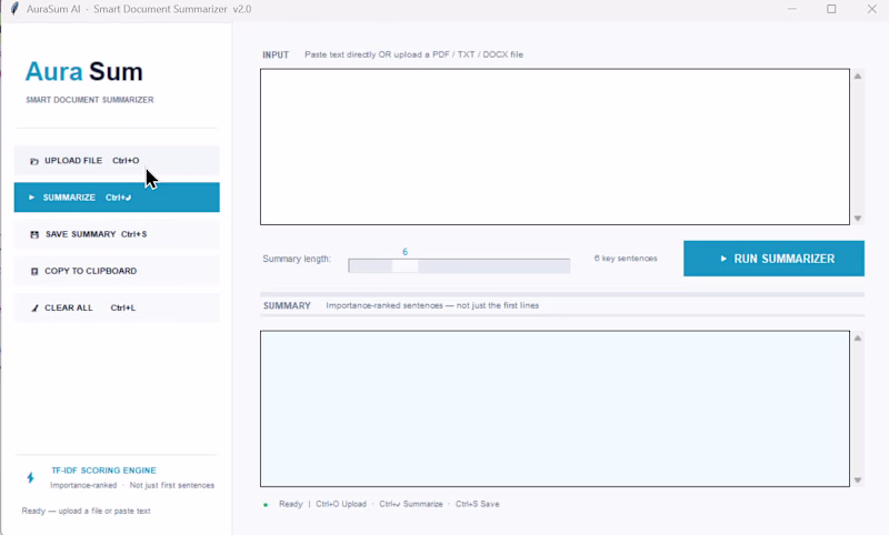 Cover image for A fully offline document summarizer