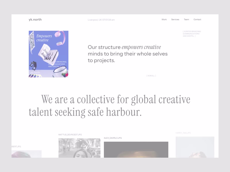 Cover image for Agency - Landing Page
