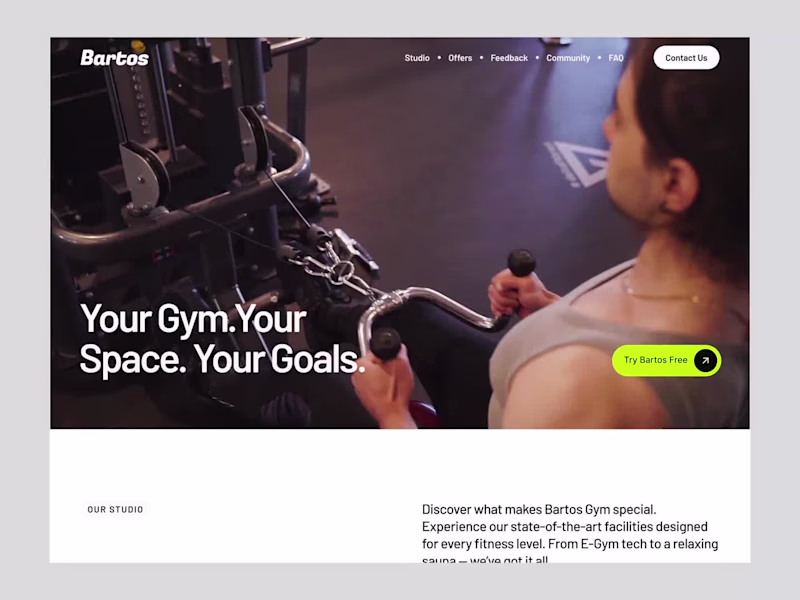 Cover image for Delivered a new fitness website