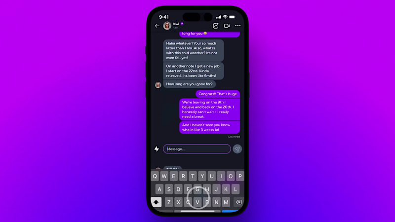 Cover image for Text Crypto & NFTs Prototype For Blockchain Social Platform