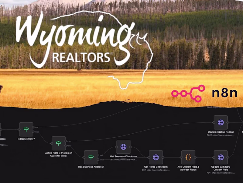 Cover image for Automation of Legislative Outreach for Wyoming Realtors
