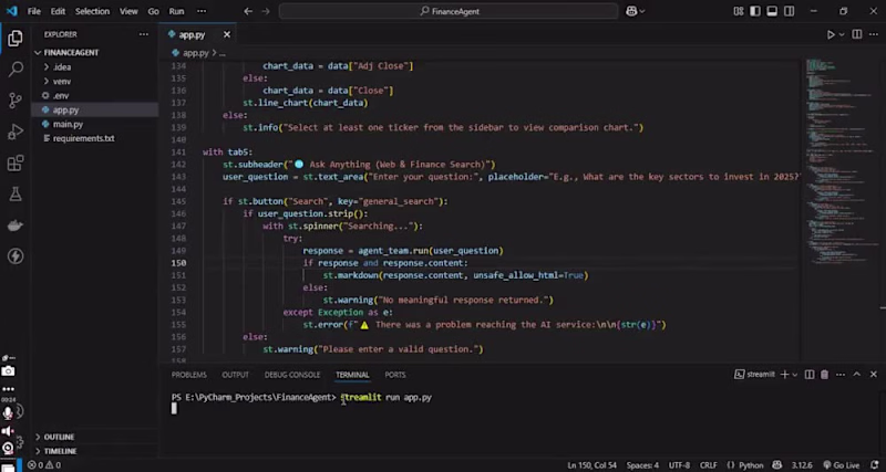 Cover image for AI-Powered Finance & Market Intelligence Dashboard I built a...