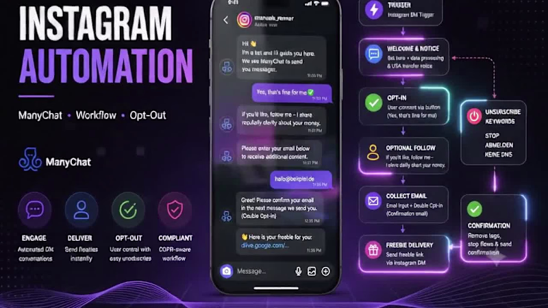 Cover image for GDPR Aware Instagram DM Automation