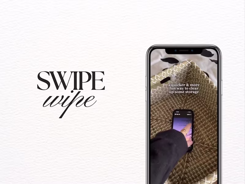 Cover image for SwipeWipe TikTok Ad