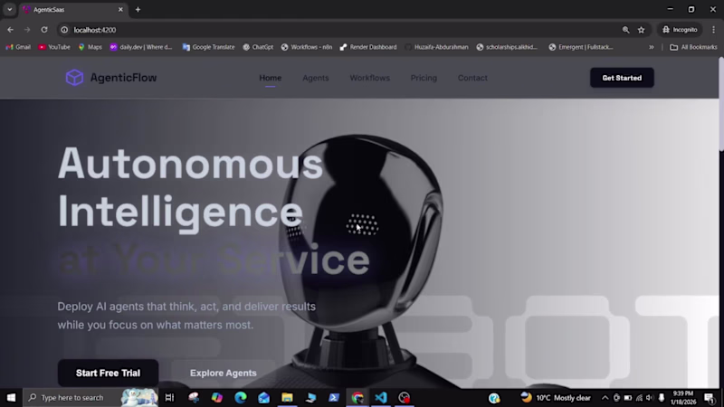 Cover image for A 3D Animated website for