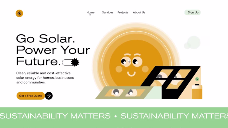 Cover image for This landing page was created