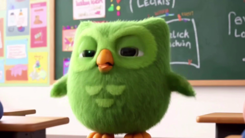 Cover image for AI Duolingo ad