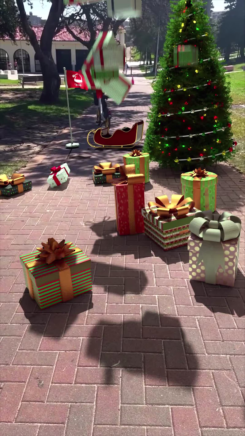 Cover image for CGI Animation of Christmas Presents