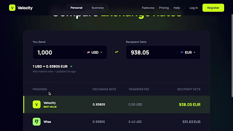 Cover image for I made a page to compare exchange rates 💸 Now you can quick...