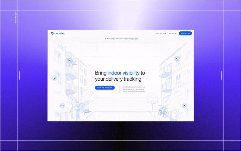 Cover image for Doorstep - Precise indoor tracking for last-mile delivery.