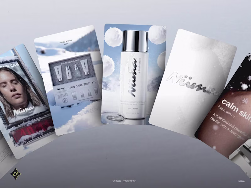 Cover image for Visual Brand Identity for NUMA Skincare