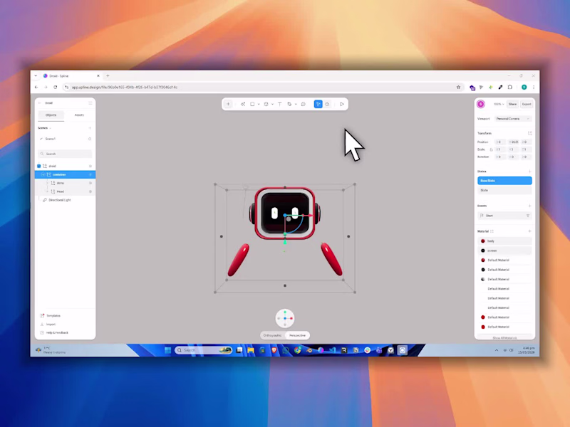 Cover image for 3D Robot Animation for Shopify – Spline 3D