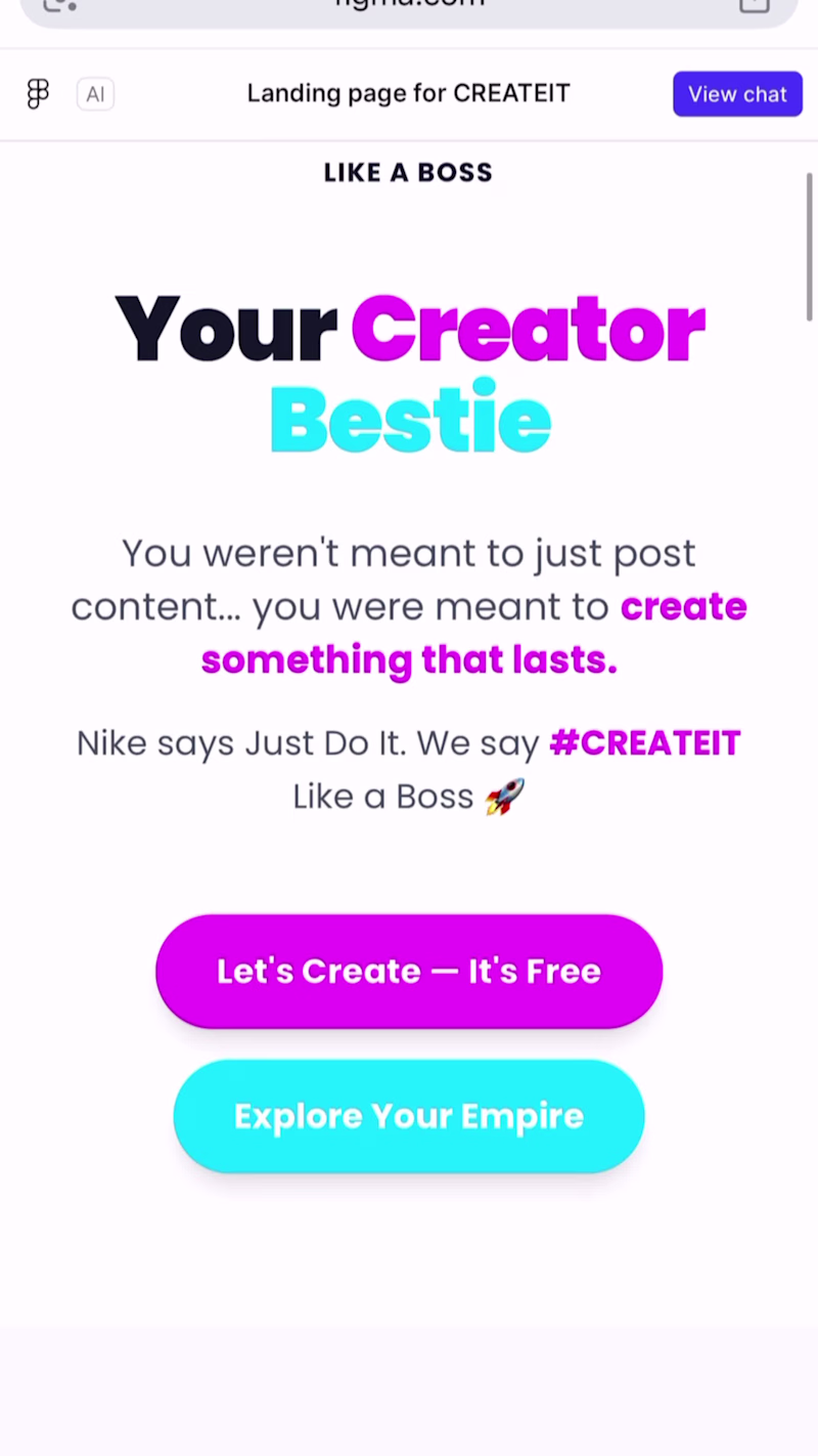Cover image for I created Creator Bestie in