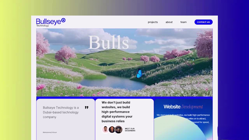 Cover image for Bullseye Technology - Agency Website