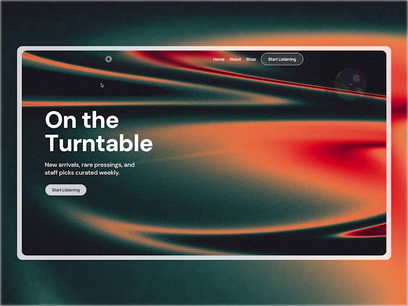 Cover image for CMS Website for Online Vinyl & Record Store
