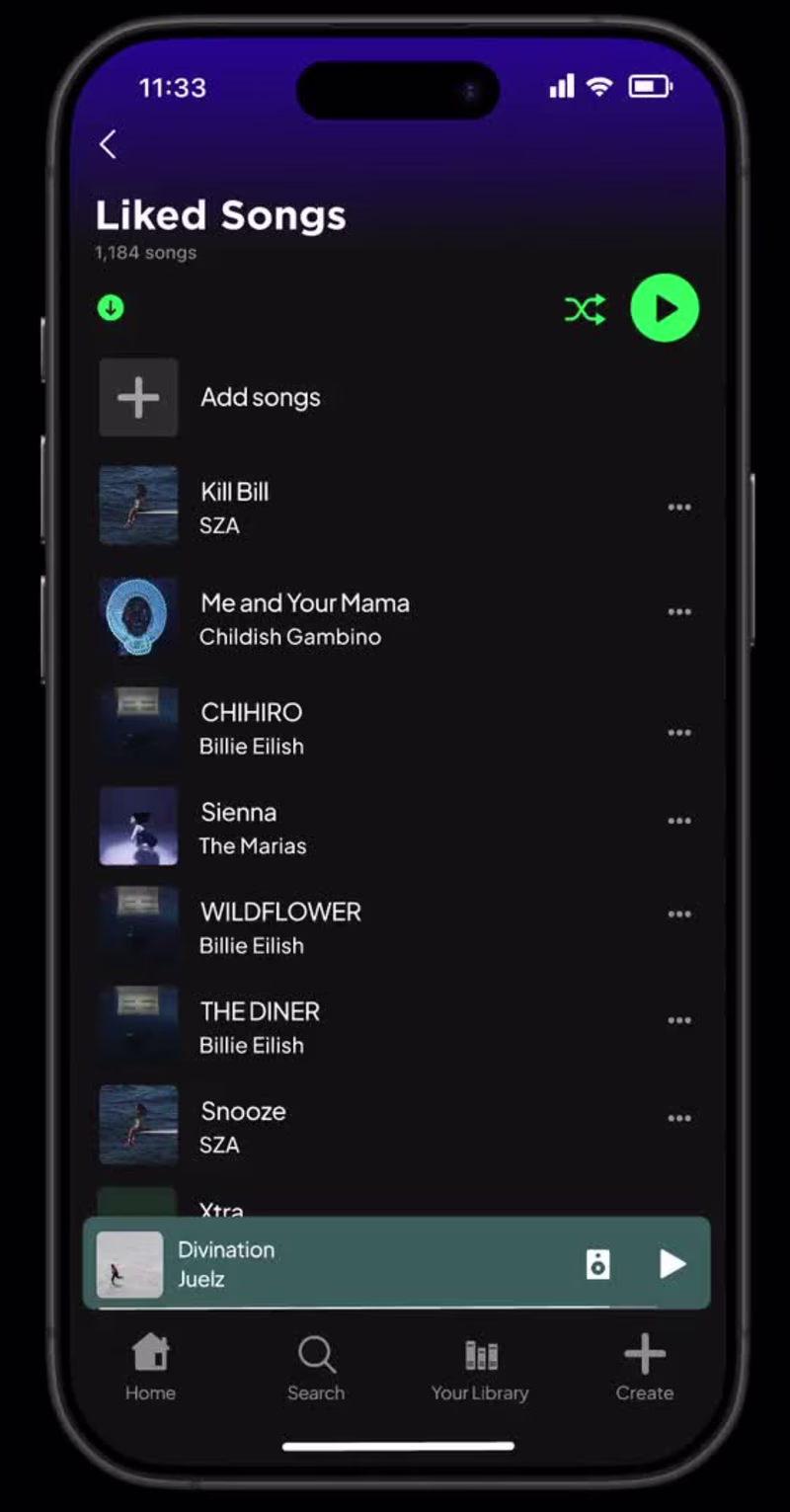 Cover image for Multi-select for Spotify mobile