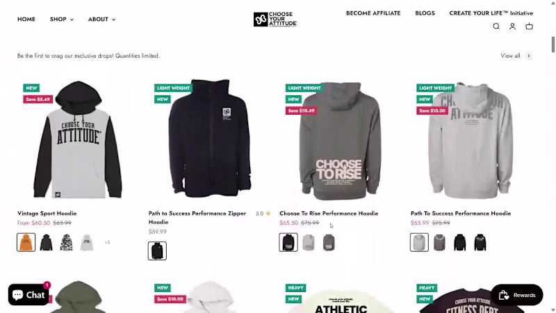 Cover image for Choose Your Attitude – Shopify