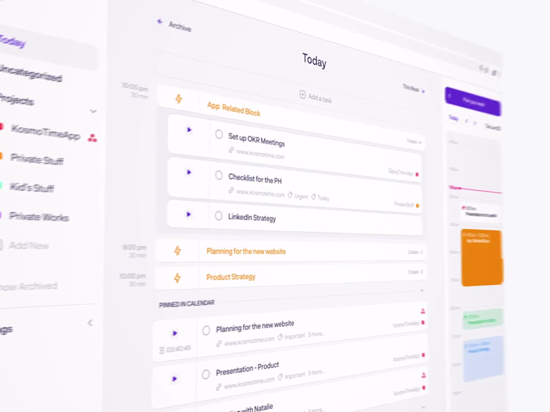 Cover image for KosmoTime App