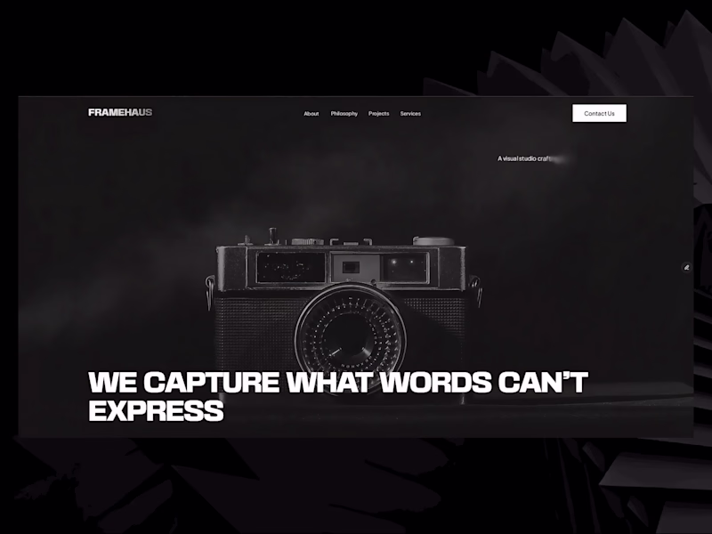 Cover image for Framehaus Studio Portfolio Website