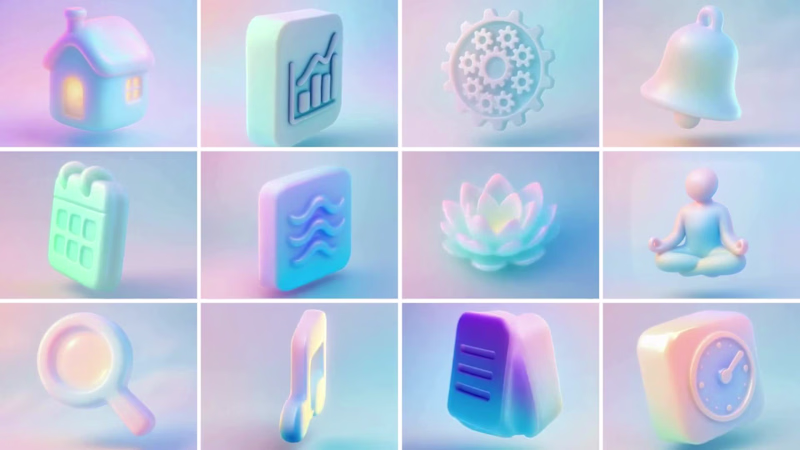 Cover image for ZenFlow App Icon Suite Design