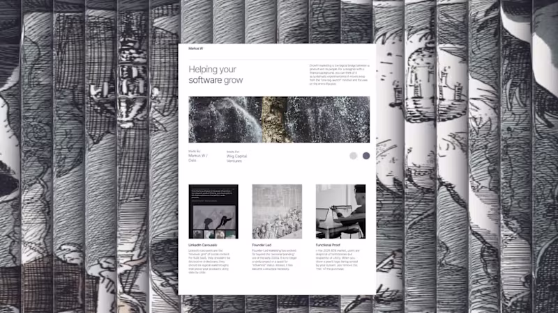 Cover image for I developed a strategic design