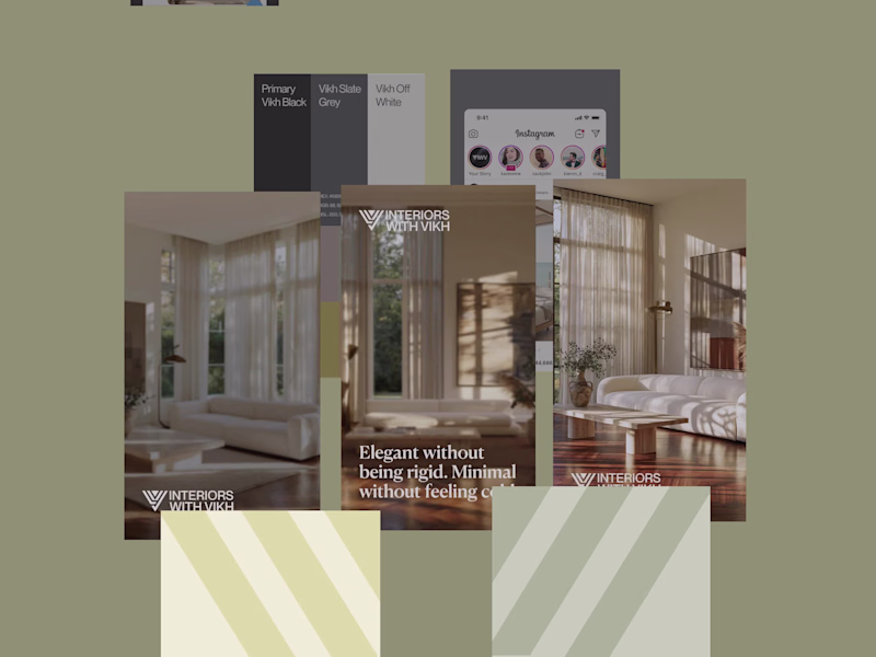 Cover image for Brand Repositioning for InteriorsWithVikh
