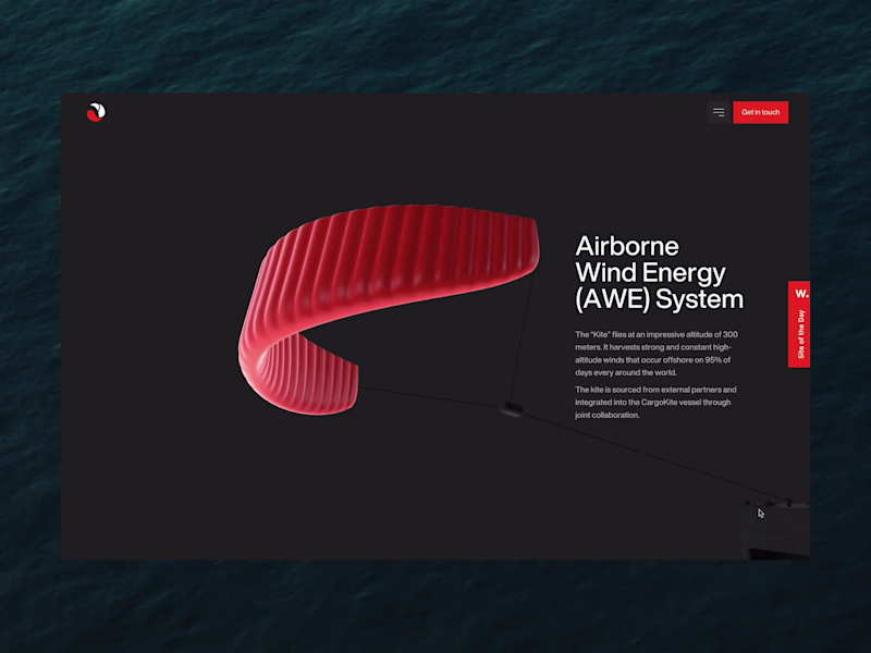 Cover image for 3D Interactivity - CargoKite Website