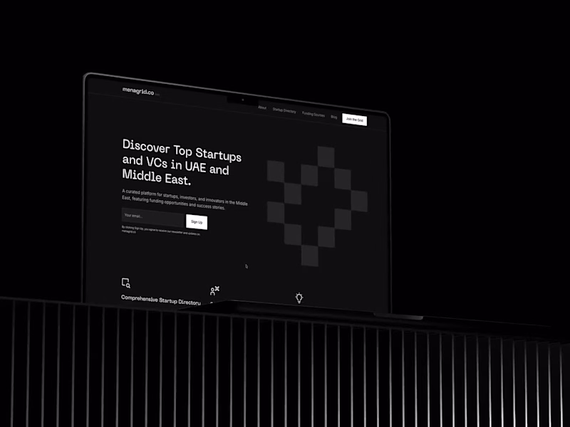 Cover image for Menagrid: Designing a platform for the MENA startup ecosystem