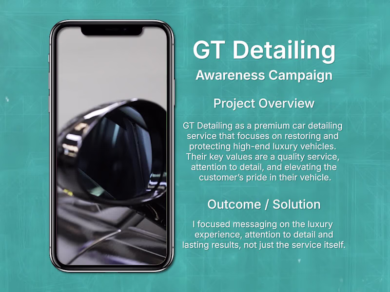 Cover image for GT Detailing - Automotive
