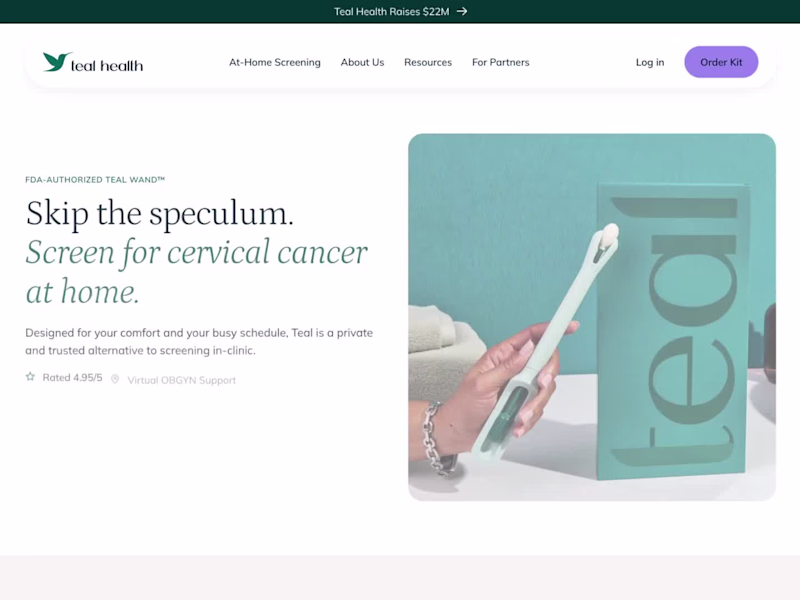 Cover image for Teal Health: Website Redesign & Webflow Development